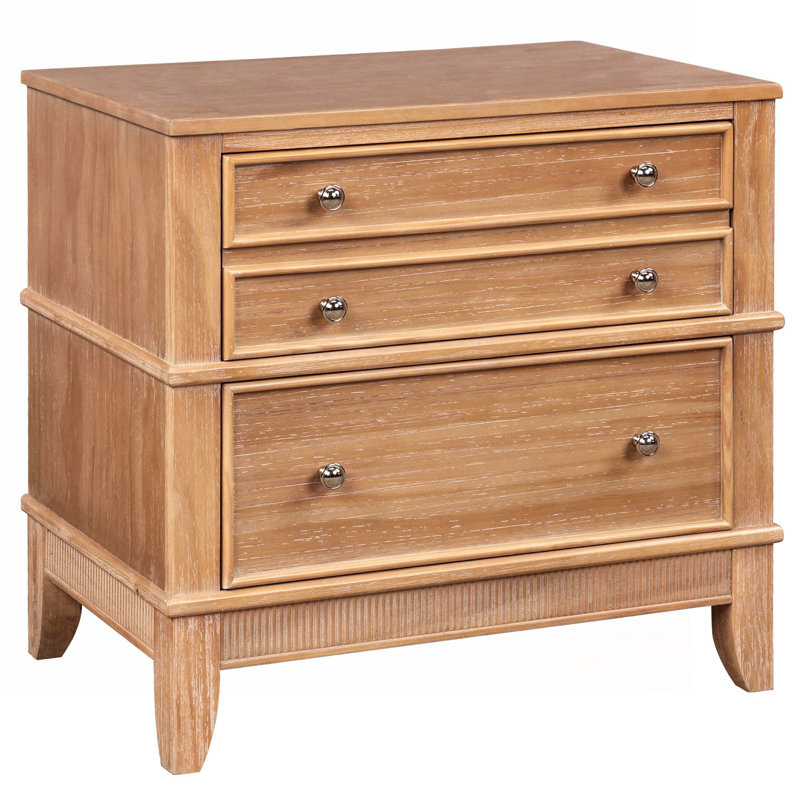 3-Drawer Nightstand