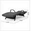 Fauteuil en osier avec accoudoirs Salem