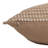 Natural Check Self-Flange Accent Pillow