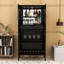 Garde-manger moderne cannelé avec éclairage à DEL, rangement réglable et présentoir en verre-129699110