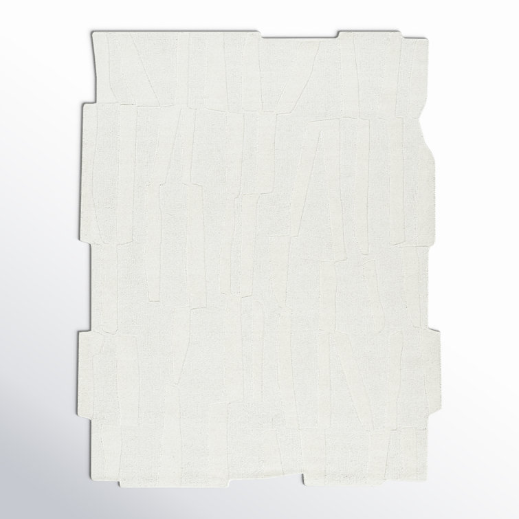 Icacos Hand Loomed Wool Cream Rug