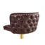 Chaise d'appoint touffetée large 18,29 po Piercesare-213005748