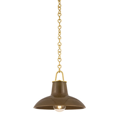 Pottersville 1-Light Ceramic Pendant