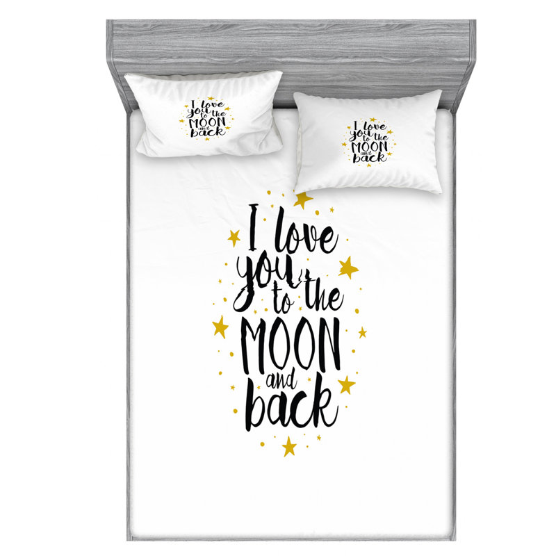 Microfiber Sheet Set, Queen Sheet Set + Fitted Sheet + 2 Pillowcases
