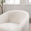 Modern Upholstered Accent Chair, 360° Swivel
