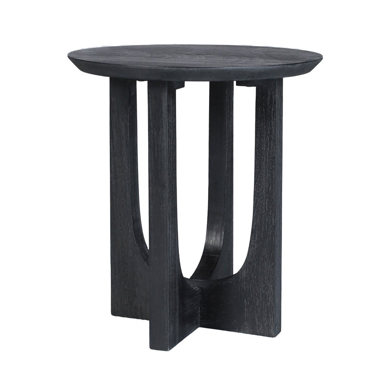 Table d'appoint Dorcia, Noir