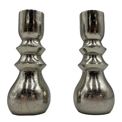 Chandelle effilée en aluminium 6,5 "H
