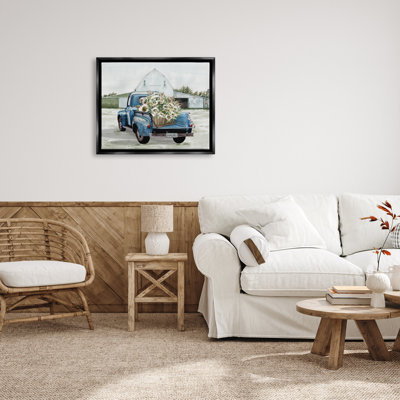 «Sunflower Truck at Farm» par Cindy Jacobs - impression