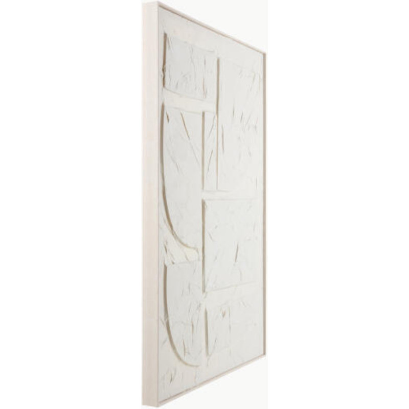 Kako Wall Art, Cream, Cream