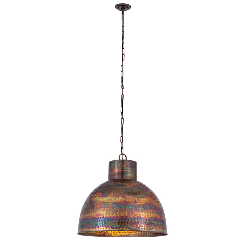 Charita - 3 Light Chain and Cord Hung Pendant, 24"
