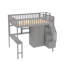Lit mezzanine double avec bureau intégré Giacopo par Harriet Bee-927029089