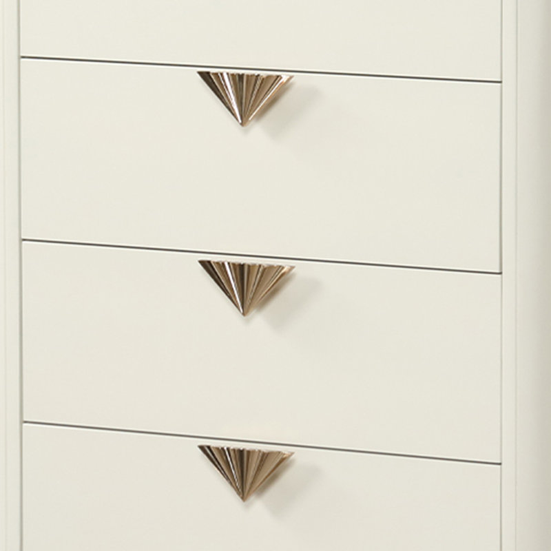 Ensemble de chambre à coucher rembourrée Zimran, Très grand lit, 5 Pcs: Dresser, Mirror, Bed, Nightstand, Chest