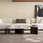 Table basse en pierre simple de forme simple