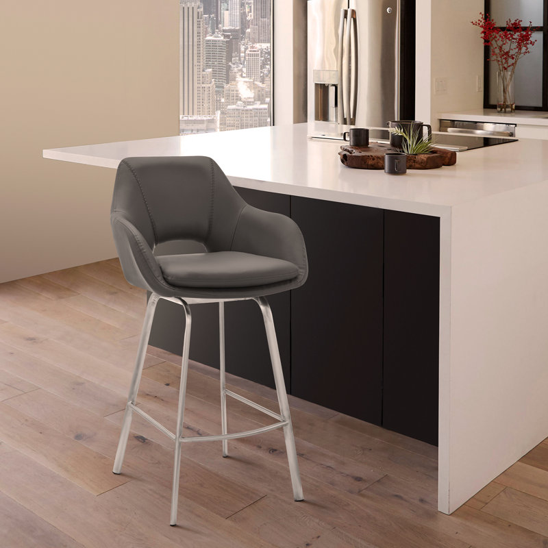 Tabouret de comptoir pivotant 26 po Aura