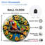 Horloge murale 12 po
