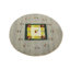 Tapis oriental oriental rond gris Greige Tribal