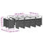  Patio Dining Set Set Of 12 Grey, Brown, Dark Grey-954588610-954588608