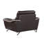 Chaise en cuir véritable