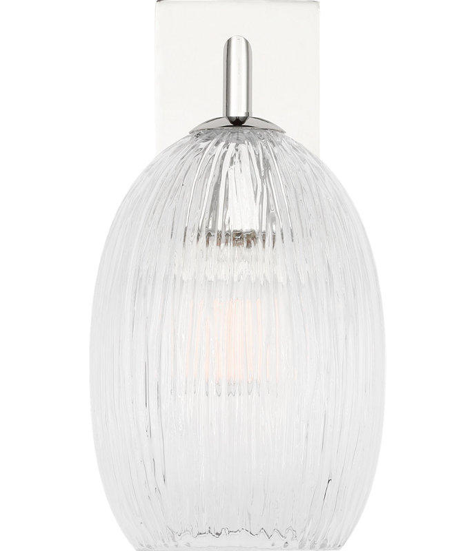 Wilmont Wall Sconce, Polished Nickel
