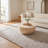 Amalda Abstract Handmade Flatweave Ivory Area Rug-881346182