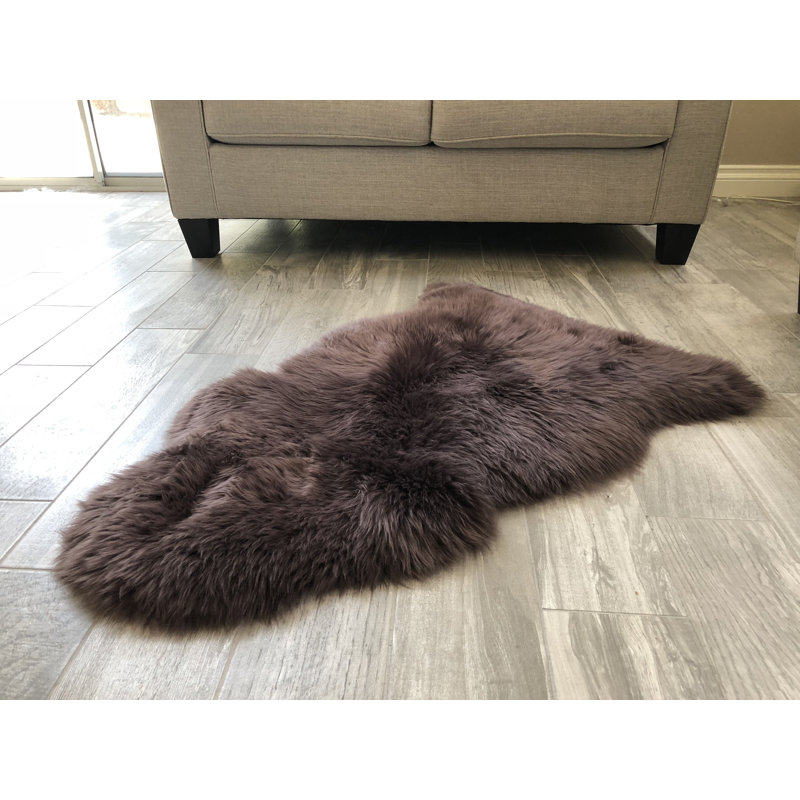 Tapis brun foncé Whisenhunt, Nouveauté 2 pi x 3 pi