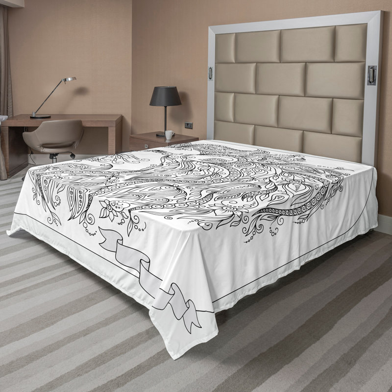 Drap plat zodiaque astral Ambesonne