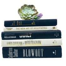 Decorative Book Covers / Luxury Designer Fake Book / Black Books