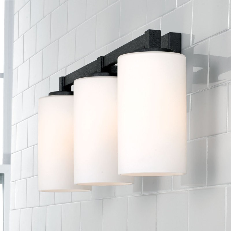 Keeley 3 - Light Dimmable Vanity Light, White