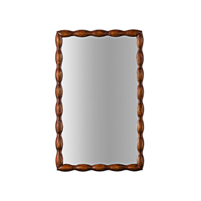 Miroir mural en bois pleine grandeur