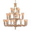 Lustre étagé à abat-jour 24 lumières Farrand-924090616-924843078