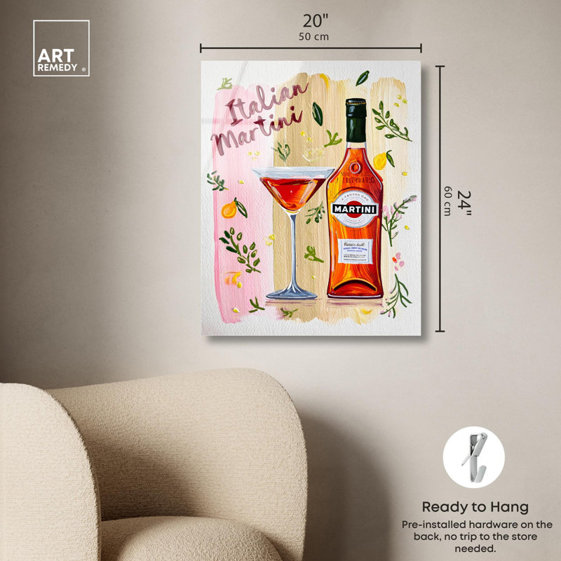 «Italian Italian» par Art Remedy, H 24 po x l 20 po
