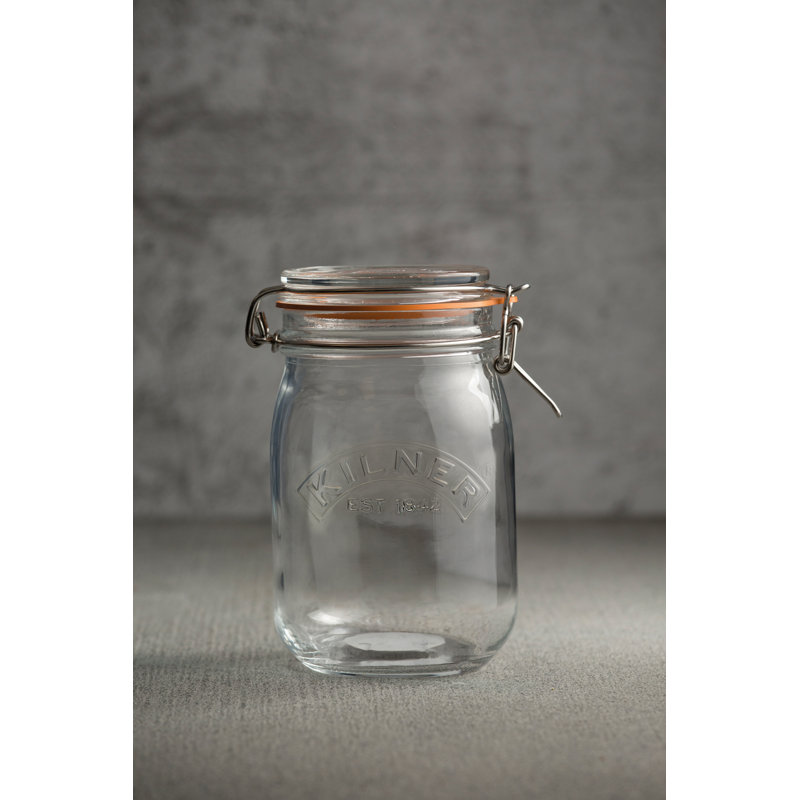 Kilner Round Clip Top Jars, 4