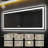 Dokes Frameless LED Vanity Wall Mirror Passed ETL-907539396