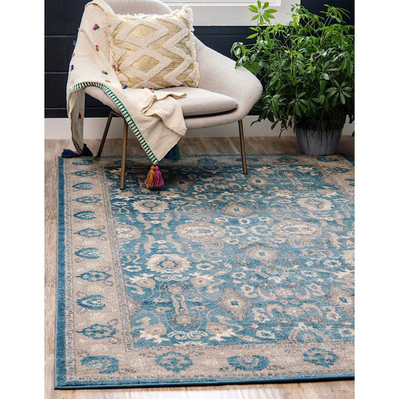 Linz Ikat Indoor Rug, Rectangle 9' x 12'