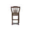 Chaise de comptoir Berkleigh en bois brun espresso (ensemble de 6)-120785737