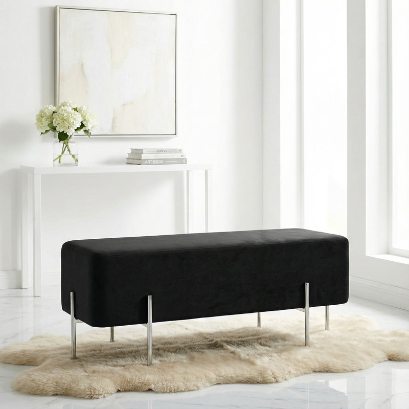 Repose-pieds Gaudreau, H 17 po x l 39,5 po x P 16 po