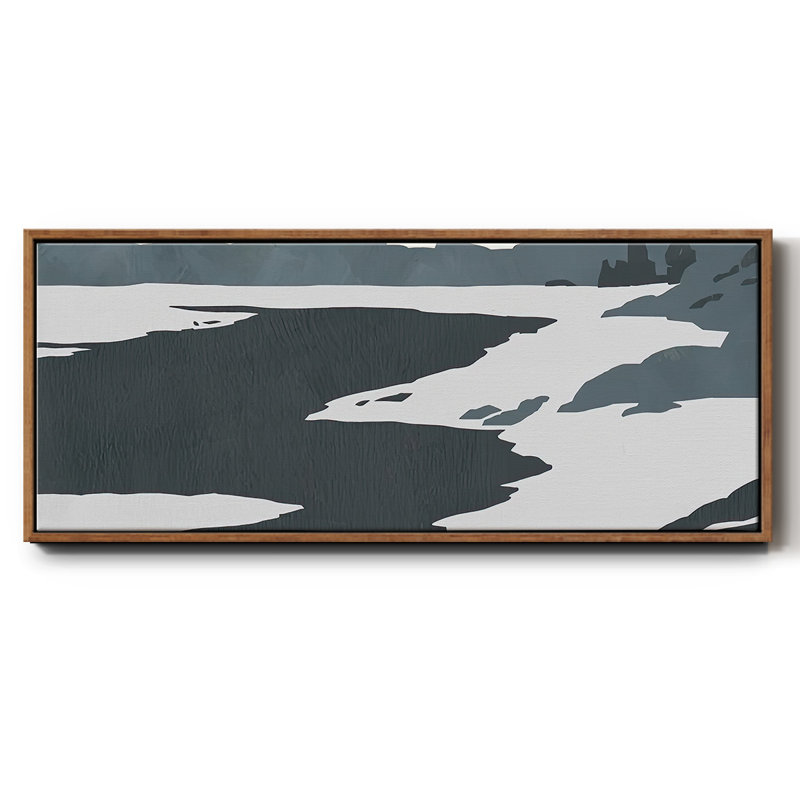Cutter Island IV - toile encadrée, H 8 po x l 20 po