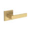 Sharpe Privacy Lever with Stepped Square Rose in Satin Nickel-1922028392