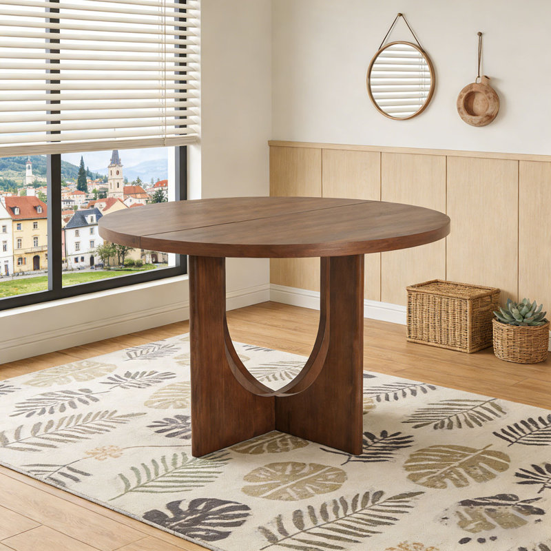 Table de salle à manger 48 ", Noyer