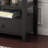 Black 57.8in 4-layer 3-drawer 3-compartment MDF Entry Table-1676604636