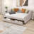 Full Size Upholstered Daybed with Two Drawers-760168307