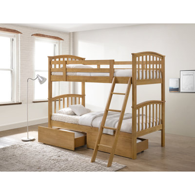 Ruelas Solid Wood Underbed Storage Drawers