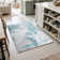 modern abstract print rug