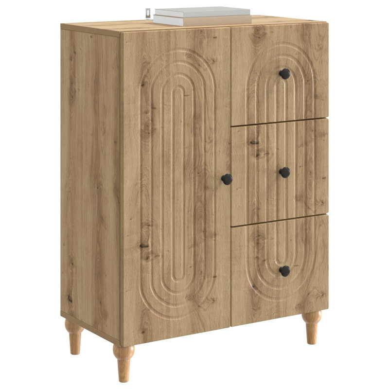 66cm Sideboard, Artisan Oak