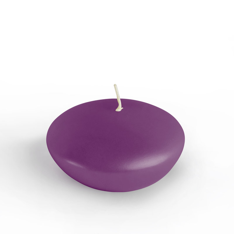 Bougie flottante non parfumée, Violet, 3