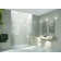 Astro 64 - 68 in. x 78 in. Fully Frameless Glass Sliding Shower Door