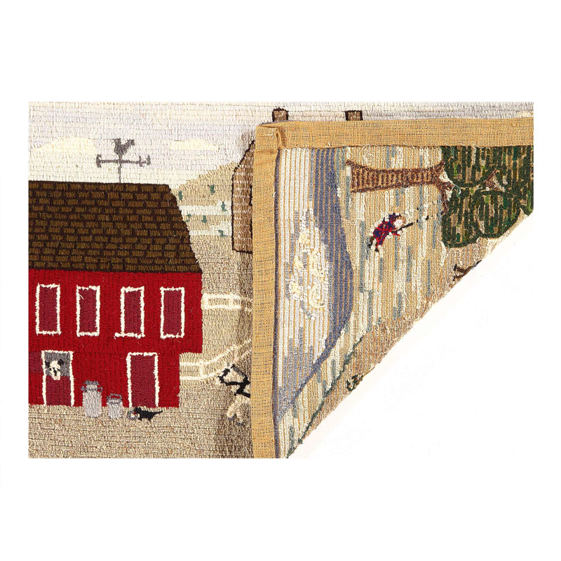 Tapis crocheté American Antique 2 pi x 3 pi