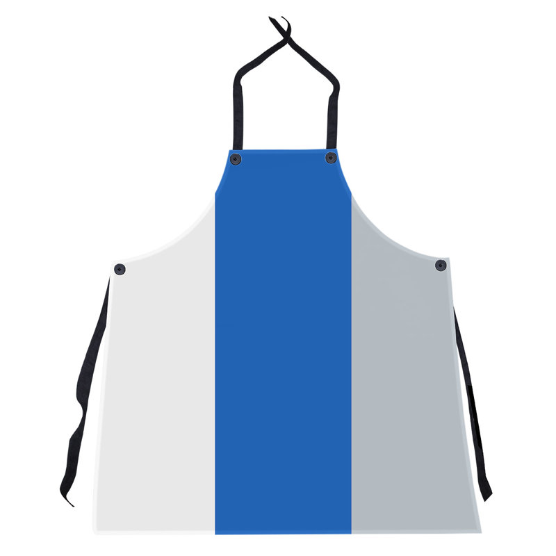 Tablier de basketball Dallas, Blanc / bleu royal / argent