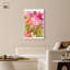 «Vibrant Fluidité Floral IV», art floral abstrait par -442870150-442870158