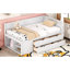 Lit de jour avec tiroirs et tablettes-40633497-40633499